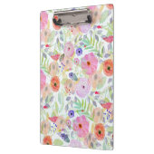 Hübsche Aquarellfarbe abstrakt Klemmbrett (Links)