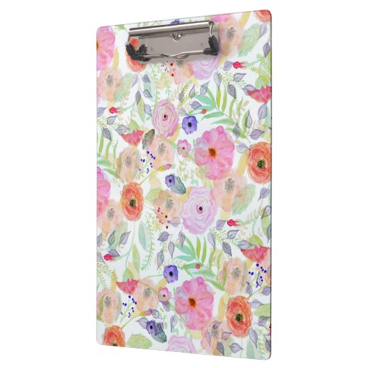 Hübsche Aquarellfarbe abstrakt Klemmbrett (Links)