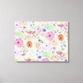 Hübsche Aquarellfarbe abstrakt Leinwanddruck (Vorderseite)