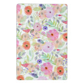 Hübsche Aquarellfarbe abstrakt Mini Klemmbrett (Rückseite)