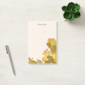 Hübsche Aquarellfarben Confetti Spritzer Leinwand Post-it Klebezettel (Büro)