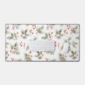 Hübsche Aquarellfarben, Holy und Berries Schreibtischunterlage (Tastatur & Maus)