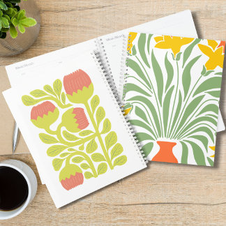 Hübsche Aquarellmalerei für Botanikliebhaber Gelb Planer