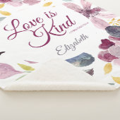 Hübsche Aquarellschrift Sherpadecke (3/4)