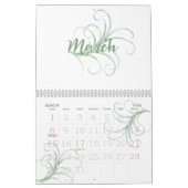 Hübsche Aquarellsikkulente 20xx Kalender (Mär 2026)