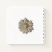 Hübsche Aquarellstatur Hintergrund Collage Notizblock (Rückseite)