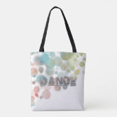 hübsche Aquarelltanztasche abstrakt Tasche (Rückseite)