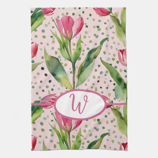 Hübsche Aquarelltuppe Geschirrtuch (Vertikal)