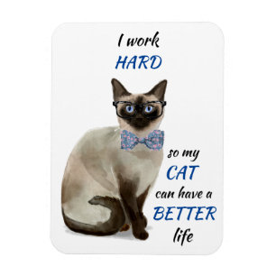 Hübsche Arbeit für meine Siamkatze Magnet