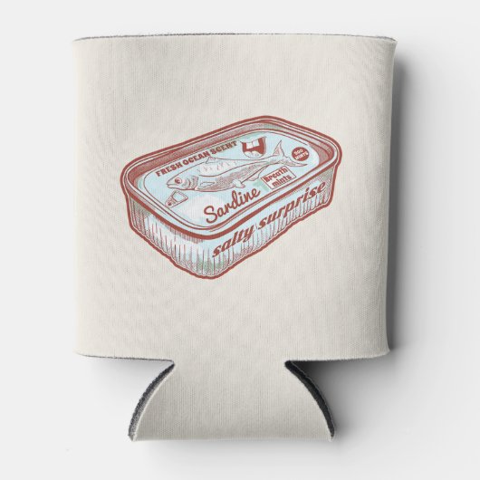 Hübsche Atem-Minze Dosenkühler (Vorderseite)