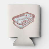 Hübsche Atem-Minze Dosenkühler (Rückseite)