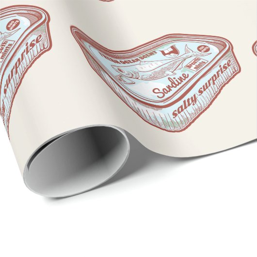 Hübsche Atem-Minze Geschenkpapier (Rolleneckpunkt)