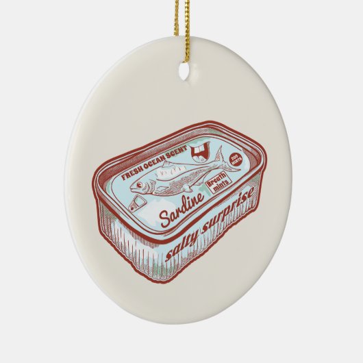 Hübsche Atem-Minze Keramik Ornament (Rechts)