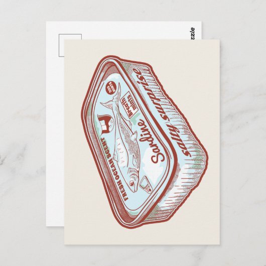 Hübsche Atem-Minze Postkarte (Vorne/Hinten)