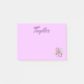 Hübsche Atome Post-it Klebezettel (Vorderseite)