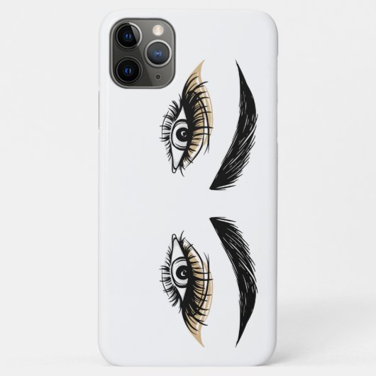Hübsche Augen Schönheitssalon Makeup Eyelashes Las Case-Mate iPhone Hülle (Rückseite)