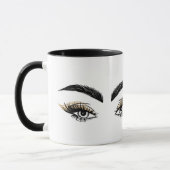 Hübsche Augen Schönheitssalon Makeup Eyelashes Las Tasse (Links)