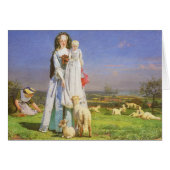 Hübsche Baa Lambs von Ford Madox Brown (Vorderseite (Horizontal))