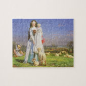 Hübsche Baa Lambs von Ford Madox Brown Puzzle (Horizontal)
