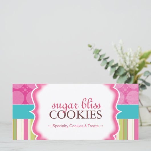 HÜBSCHE BAKERY GIFT-BESCHEINIGUNG (Stehend Vorderseite)