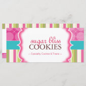 HÜBSCHE BAKERY GIFT-BESCHEINIGUNG (Vorne/Hinten)