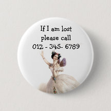 Hübsche Ballerina Fairy, Kindernotkontakt