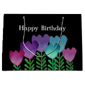 Hübsche Bärenblüte Große Geschenktüte (Vorderseite)