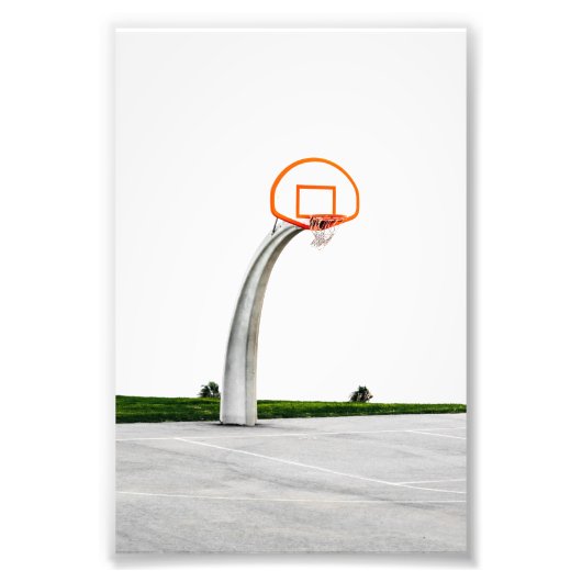 Hübsche Basketballarmatur Fotodruck (Vorne)