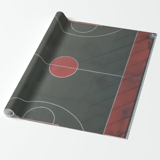 Hübsche Basketballarmatur Geschenkpapier (Ungerollt)