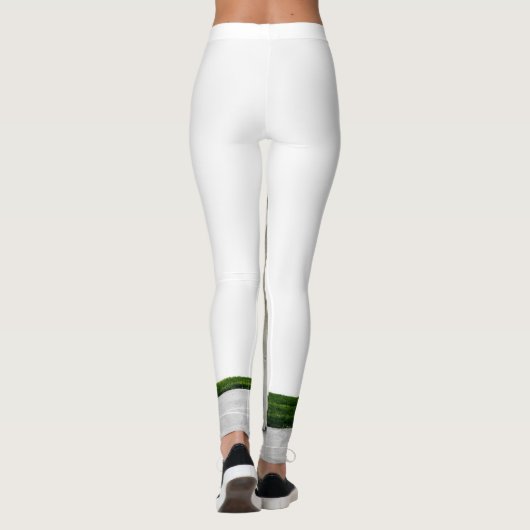 Hübsche Basketballarmatur Leggings (Rückseite)