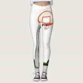 Hübsche Basketballarmatur Leggings (Vorderseite)