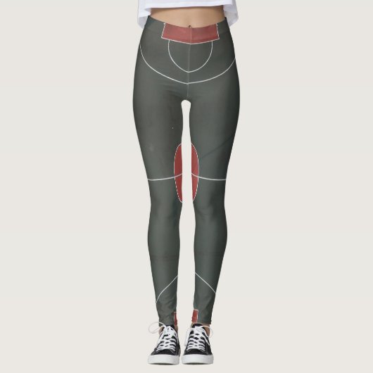 Hübsche Basketballarmatur Leggings (Vorderseite)