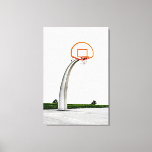Hübsche Basketballarmatur Leinwanddruck (Vorderseite)