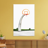 Hübsche Basketballarmatur Leinwanddruck (Insitu (Wohnzimmer))