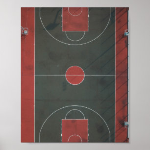 Hübsche Basketballarmatur Poster