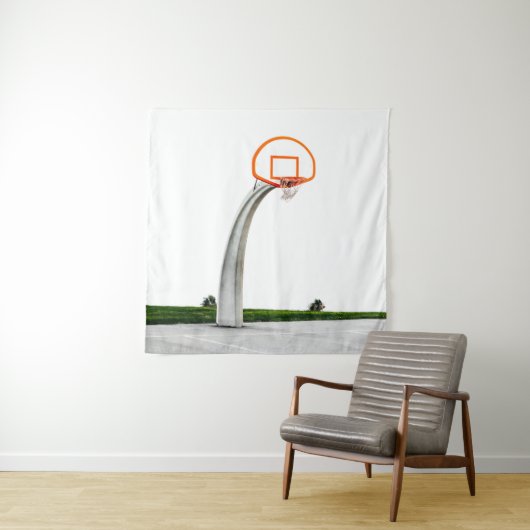 Hübsche Basketballarmatur Wandteppich (Beispiel)