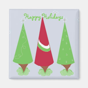 Hübsche Bäume Magnet