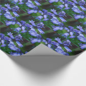 Hübsche Bell-Blumen Geschenkpapier (Ecke)