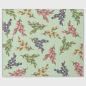 Hübsche Berries Geschenkpapier (Flach)