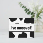 Hübsche, bewegte Postkarten mit Kuhdruck | Ich hab (Stehend Vorderseite)