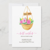 Hübsche Bewegung meines neuen Zuhause-Warenkorbs Ankündigung (Vorderseite)