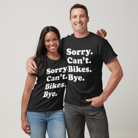 Hübsche Bikes oder Radfahren oder Fahrradfahren T-Shirt (Unisex)