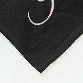 Hübsche Bindestriche Fleecedecke (Ecke)