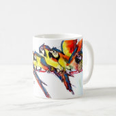 Hübsche bitte Macawpapageien Kaffeetasse (VorderseiteRechts)