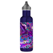 Hübsche Blasen Marmorflüssiges Kunstwerk Edelstahlflasche (Rechts)