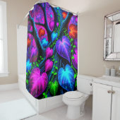 Hübsche Blätter Duschvorhang (Beispiel)