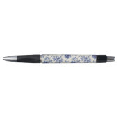Hübsche blaue Blumen Kugelschreiber (Vorderseite)