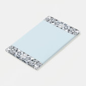 Hübsche blaue Diamantanmerkungsauflagepost-it Post-it Klebezettel (angewinkelt)