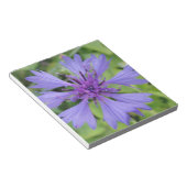 Hübsche blaue Kornblume Notizblock (angewinkelt)