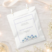 Hübsche Blaue Kosmos-Blumen-Trauer-Samenpackung Geschenktütchen (Ausgeschnitten)